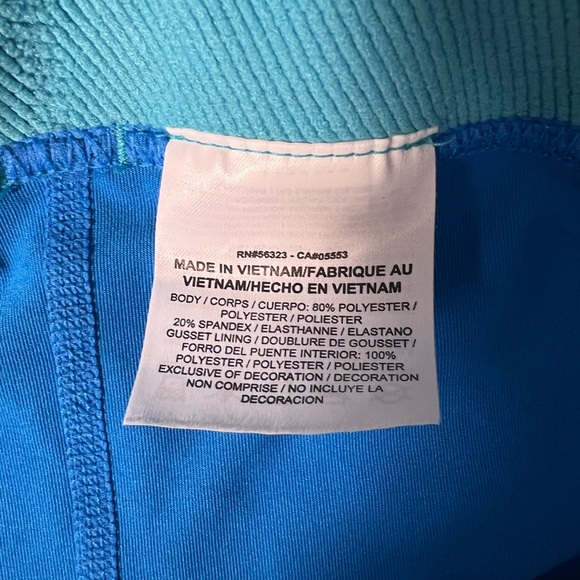 Nike Pro Teal and Blue Shorts - Picture 5 of 5